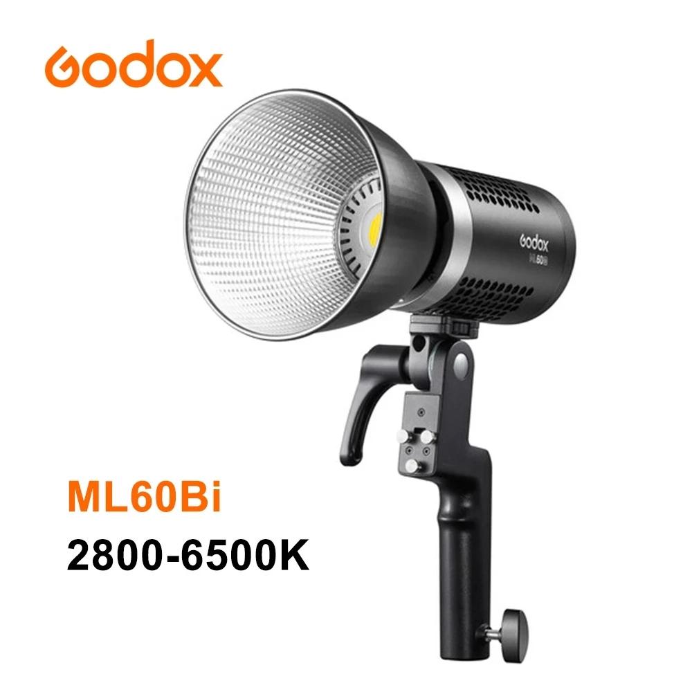 Godox ML60Bi LED  ,   2800K-6500K  Ʈ ޴ ߿ LED , FX ȿ , 60W ML60